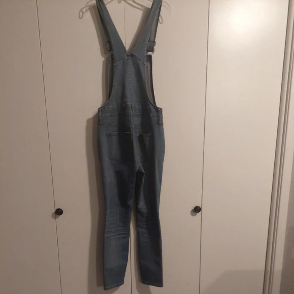 Madewell Skinny Denim bib overalls in Camila wash size xsmall - Picture 9 of 13